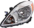 Driver and Passenger Side Headlights, with Bulbs, Halogen, Sedan