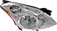 Driver and Passenger Side Headlights, with Bulbs, HID/Xenon, with HID Bulbs and ballast, Sedan