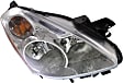 Driver and Passenger Side Headlights, with Bulbs, HID/Xenon, with HID Bulbs and ballast, Sedan