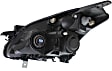 Driver and Passenger Side Headlights, with Bulbs, HID/Xenon, with HID Bulbs and ballast, Sedan