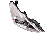 Driver and Passenger Side Headlights, with Bulbs, Halogen, Sedan