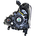 Driver and Passenger Side Headlights, with Bulbs, Halogen, Sedan, CAPA Certified