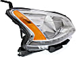 Driver and Passenger Side Halogen Headlight, With bulb(s), OE Replacement