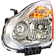 2013 Nissan Rogue - Driver and Passenger Side Halogen Headlight, With bulb(s), OE Replacement