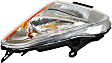 2013 Nissan Rogue - Driver and Passenger Side Halogen Headlight, With bulb(s), OE Replacement