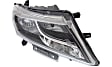 2013-2016 Nissan Pathfinder - Driver and Passenger Side Halogen Headlight, With bulb(s), OE Replacement
