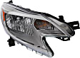 2014 Nissan Versa Note - Driver and Passenger Side Halogen Headlight, With bulb(s), OE Replacement