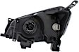 2013-2021 Nissan NV200 - Driver and Passenger Side Halogen Headlight, With bulb(s), OE Replacement