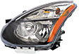 Driver and Passenger Side Halogen Headlight, With bulb(s), OE Replacement