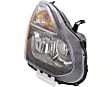 Driver and Passenger Side Halogen Headlight, With bulb(s), OE Replacement