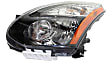 Driver and Passenger Side Halogen Headlight, With bulb(s), OE Replacement, CAPA Certified