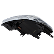 2016 Nissan Versa - Driver and Passenger Side Halogen Headlight, With bulb(s), OE Replacement