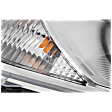 2016 Nissan Versa - Driver and Passenger Side Halogen Headlight, With bulb(s), OE Replacement