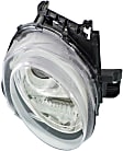 Driver and Passenger Side Halogen Headlight, With bulb(s), OE Replacement