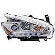 2016 Nissan Murano - Driver and Passenger Side Halogen Headlight, With bulb(s), OE Replacement