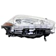 2016 Nissan Murano - Driver and Passenger Side Halogen Headlight, With bulb(s), OE Replacement