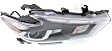 Driver and Passenger Side Halogen Headlight, With bulb(s), OE Replacement