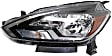 Driver and Passenger Side Halogen Headlight, With bulb(s), OE Replacement
