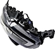 Driver and Passenger Side Halogen Headlight, With bulb(s), OE Replacement