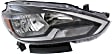 Driver and Passenger Side Halogen Headlight, With bulb(s), OE Replacement, CAPA Certified