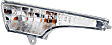 Front, Driver and Passenger Side Turn Signal Light, With bulb(s)
