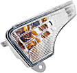 Front, Driver and Passenger Side Turn Signal Light, With bulb(s)