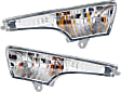 2016 Nissan Altima - Front, Driver and Passenger Side Turn Signal Light, With bulb(s), CAPA Certified