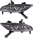 2016-2018 Nissan Maxima - Front, Driver and Passenger Side Fog Lights, With Bulb(s), Halogen