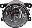 Front, Driver and Passenger Side Halogen Fog Light, With bulb(s)