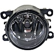 Front, Driver and Passenger Side Halogen Fog Light, With bulb(s), CAPA Certified