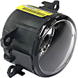 Front, Driver and Passenger Side Halogen Fog Light, With bulb(s), CAPA Certified