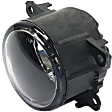 Front, Driver and Passenger Side Halogen Fog Light, With bulb(s), CAPA Certified
