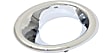 Front, Driver and Passenger Side Fog Light Trims, Chrome
