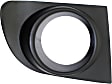 2011 Nissan Sentra - Front, Driver and Passenger Side Fog Light Trim, Textured Black