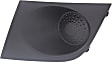 Fog Light Cover - Front, Driver and Passenger Side, Black