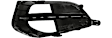 Front, Driver and Passenger Side Fog Light Trims, Primed, without Fog Light Holes, Except CrossCabriolet Model