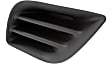 Fog Light Cover - Front, Driver and Passenger Side, Textured Black