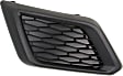 Fog Light Cover - Front, Driver and Passenger Side, Textured Black
