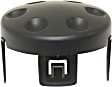 Fog Light Cover - Front, Driver and Passenger Side, Textured Black
