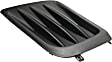 Fog Light Cover - Front, Driver and Passenger Side, Textured Black