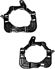 Driver and Passenger Side Fog Light Brackets, Sedan