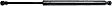 Driver and Passenger Side Hood Lift Support, Sedan