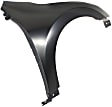 Front, Driver and Passenger Side Fenders, 2-Door, Coupe