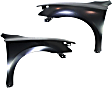 Front, Driver and Passenger Side Fenders