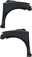 Front, Driver and Passenger Side Fenders, CAPA CERTIFIED