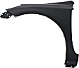 Front, Driver and Passenger Side Fenders, Without turn signal light hole