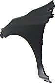 Front, Driver and Passenger Side Fenders, Without turn signal light hole