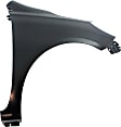 Front, Driver and Passenger Side Fenders, Without turn signal light hole, CAPA CERTIFIED