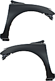 Front, Driver and Passenger Side Fenders, For Models Without Rocker Molding