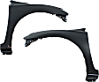 2015 Nissan Sentra - Front, Driver and Passenger Side Fender, For Models With Rocker Molding